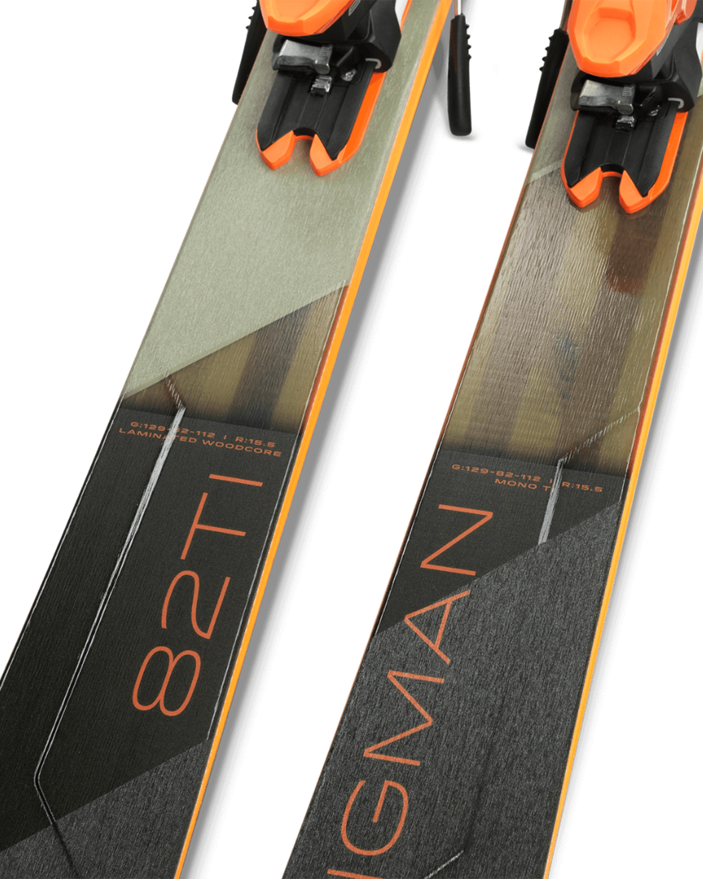 Elan Wingman '82 TI Power Shift ELX 11.0 GW Snow Skis w/Bindings - 2025 Snow Skis - Trojan Wake Ski Snow