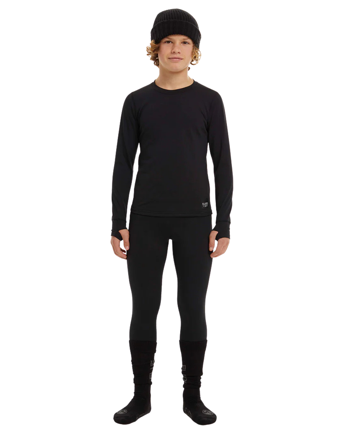 Elude Boys' Kids' 7/8 Pant - True Black Snow Pants - Trojan Wake Ski Snow