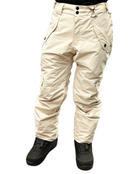 Elude Intercept Snow Pants - White Cap Grey Snow Pants - Trojan Wake Ski Snow