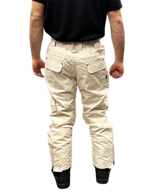 Elude Intercept Snow Pants - White Cap Grey Snow Pants - Trojan Wake Ski Snow