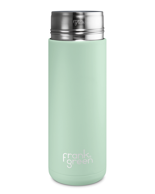 Frank Green 20Oz Reusable Bottle W/ Straw Lid - Mint Gelato - 2024 Jetski Accessories - Trojan Wake Ski Snow