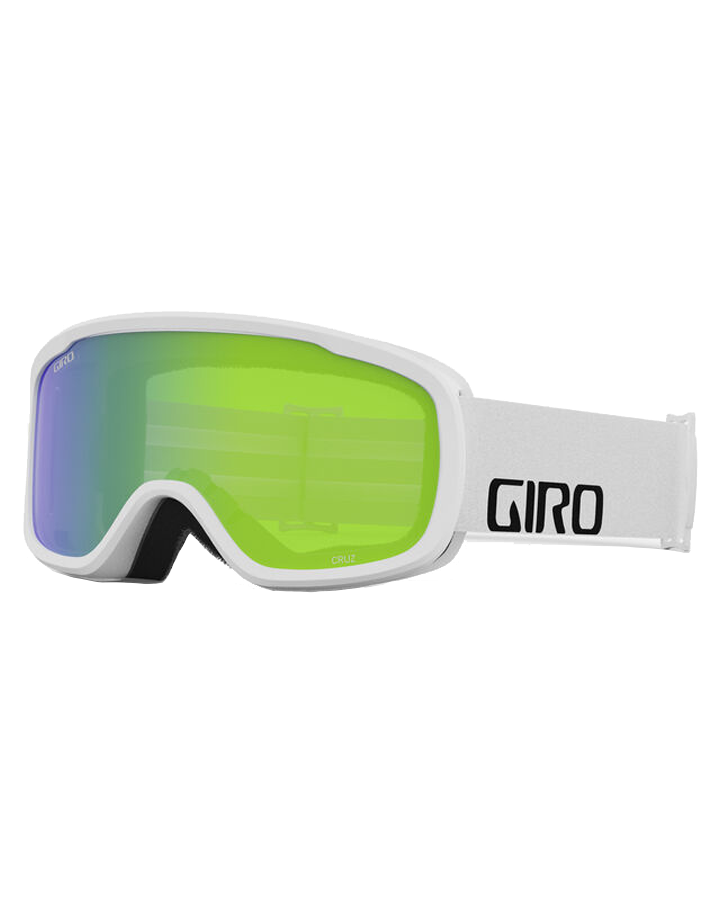 Giro Cruz Snow Goggles - White Wordmark W/Loden Green Snow Goggles - Mens - SnowSkiersWarehouse
