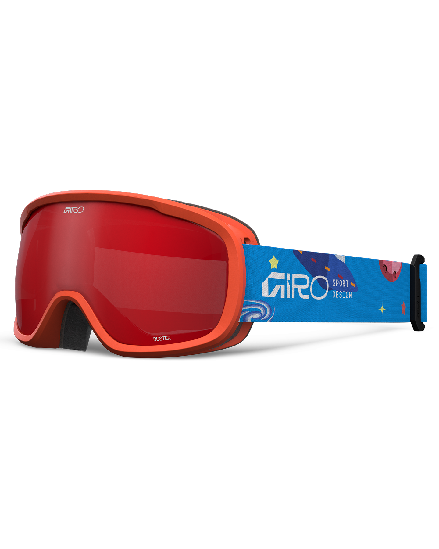 Giro Kids' Buster Snow Goggles - Rocket Blue / Amber Scarlett Snow Goggles - Trojan Wake Ski Snow