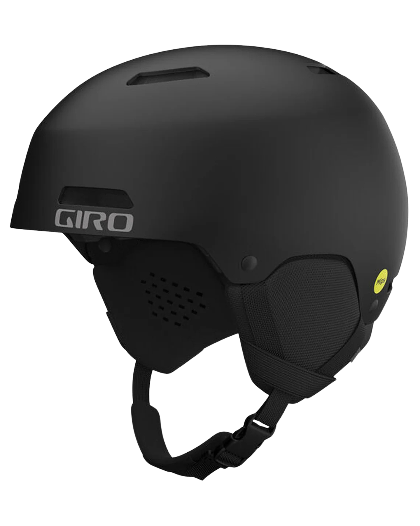 Giro Ledge Fit MIPS Snow Helmet - Matte Black Snow Helmets - Trojan Wake Ski Snow