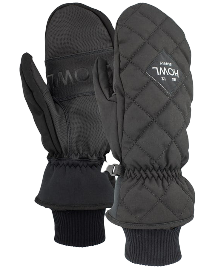 Howl Jed Mittens - Black - 2023 Snow Gloves & Mittens - Trojan Wake Ski Snow