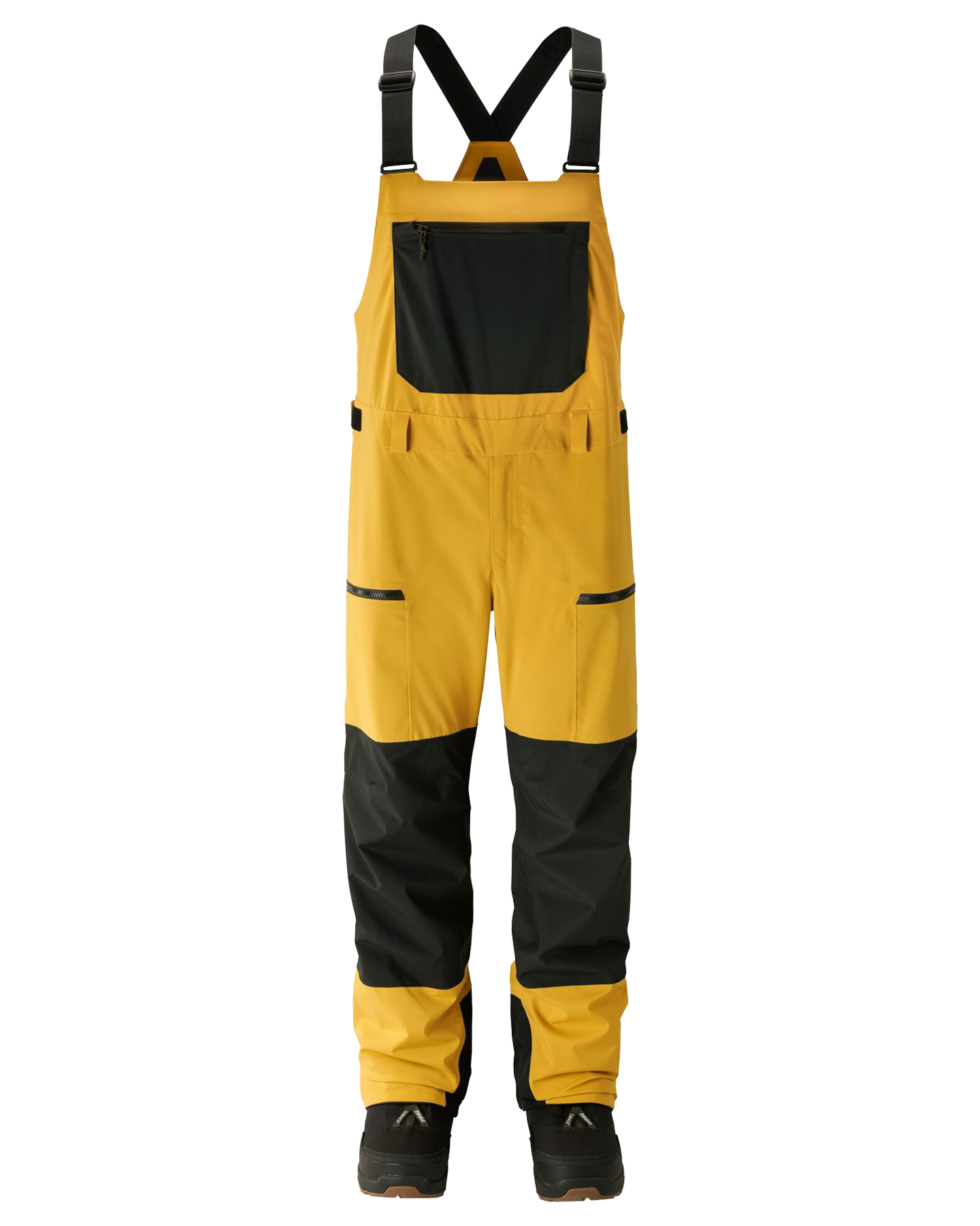 Jones Men's Mtn Surf Recycled Snow Bib - Sunrise Gold - 2024 Men's Snow Bibs - Trojan Wake Ski Snow