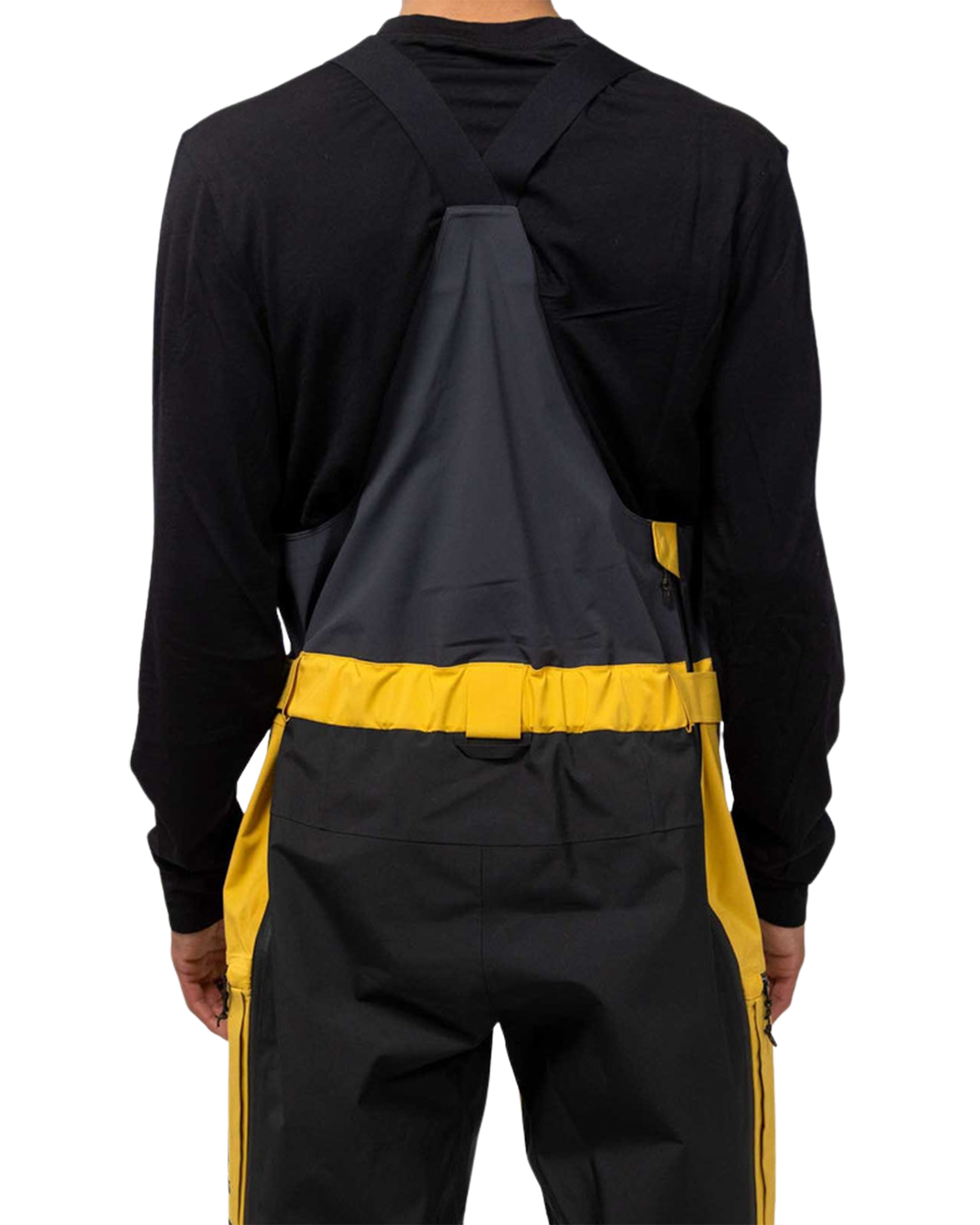 Jones Men's Mtn Surf Recycled Snow Bib - Sunrise Gold - 2024 Men's Snow Bibs - Trojan Wake Ski Snow