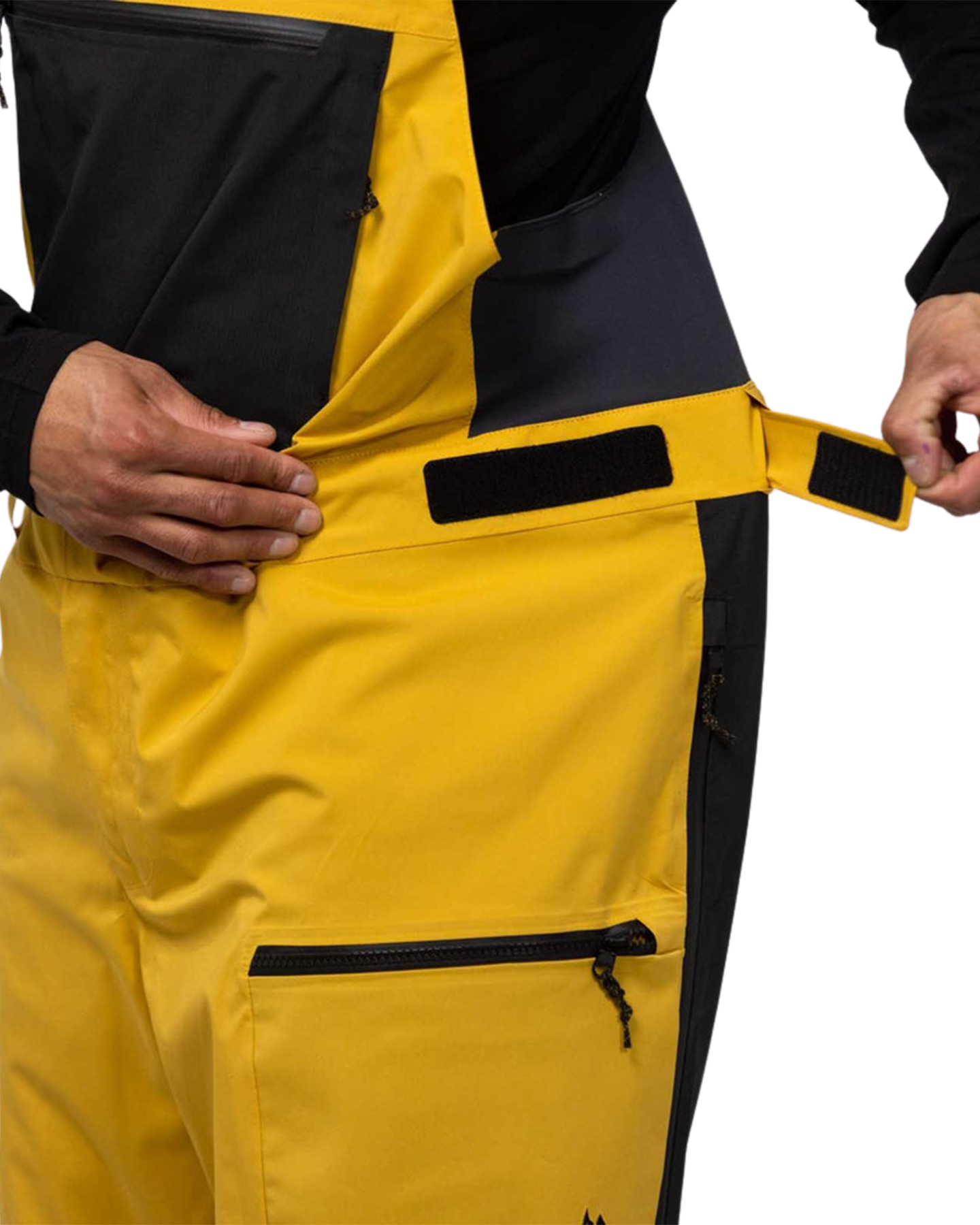 Jones Men's Mtn Surf Recycled Snow Bib - Sunrise Gold - 2024 Men's Snow Bibs - Trojan Wake Ski Snow