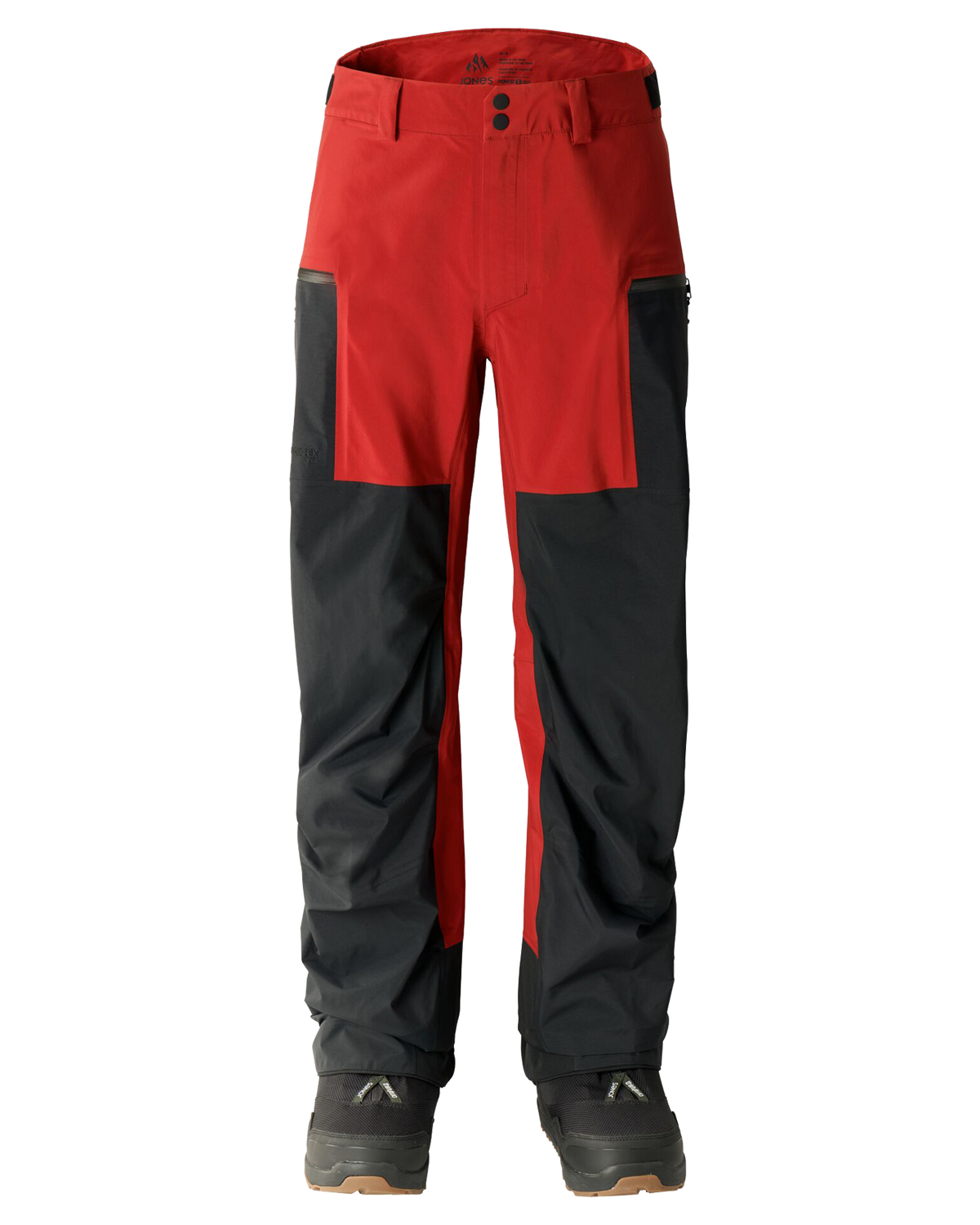 Jones Men's Shralpinist Recycled Gore-Tex Pro Snow Pants - Safety Red ...