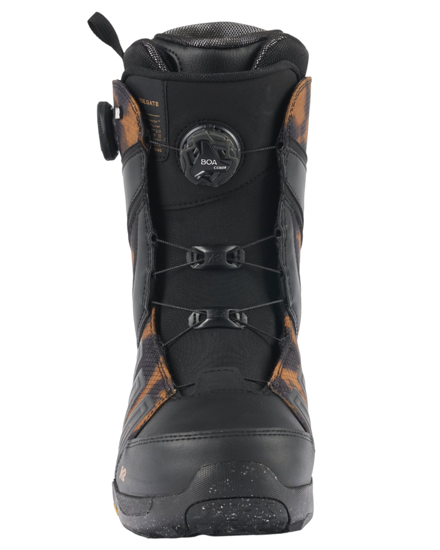 K2 Holgate Snowboard Boots - Black - 2024 Men's Snowboard Boots - SnowSkiersWarehouse