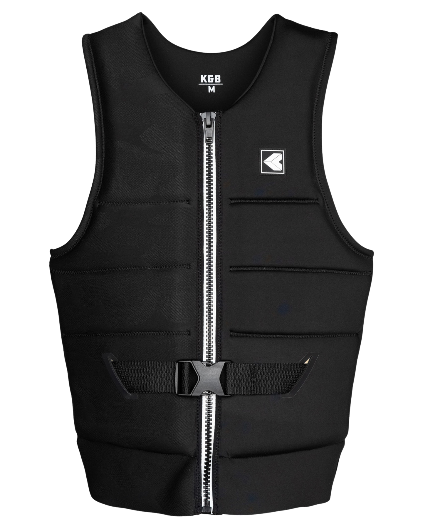 KGB Men's Capital Vest - Blackout Life Jackets - Trojan Wake Ski Snow