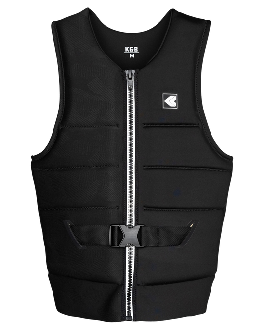 KGB Men's Capital Vest - Blackout Life Jackets - Trojan Wake Ski Snow