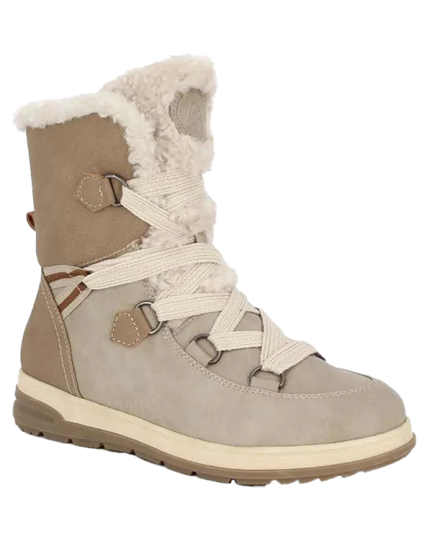 Kimberfeel Ebelya Women's Apres Boots - Beige Clair Apres Boots - Trojan Wake Ski Snow