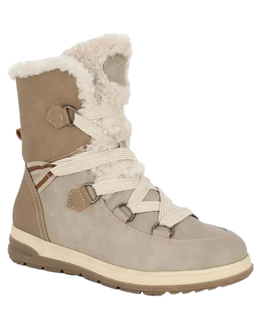 Kimberfeel Ebelya Women's Apres Boots - Beige Clair Apres Boots - Trojan Wake Ski Snow