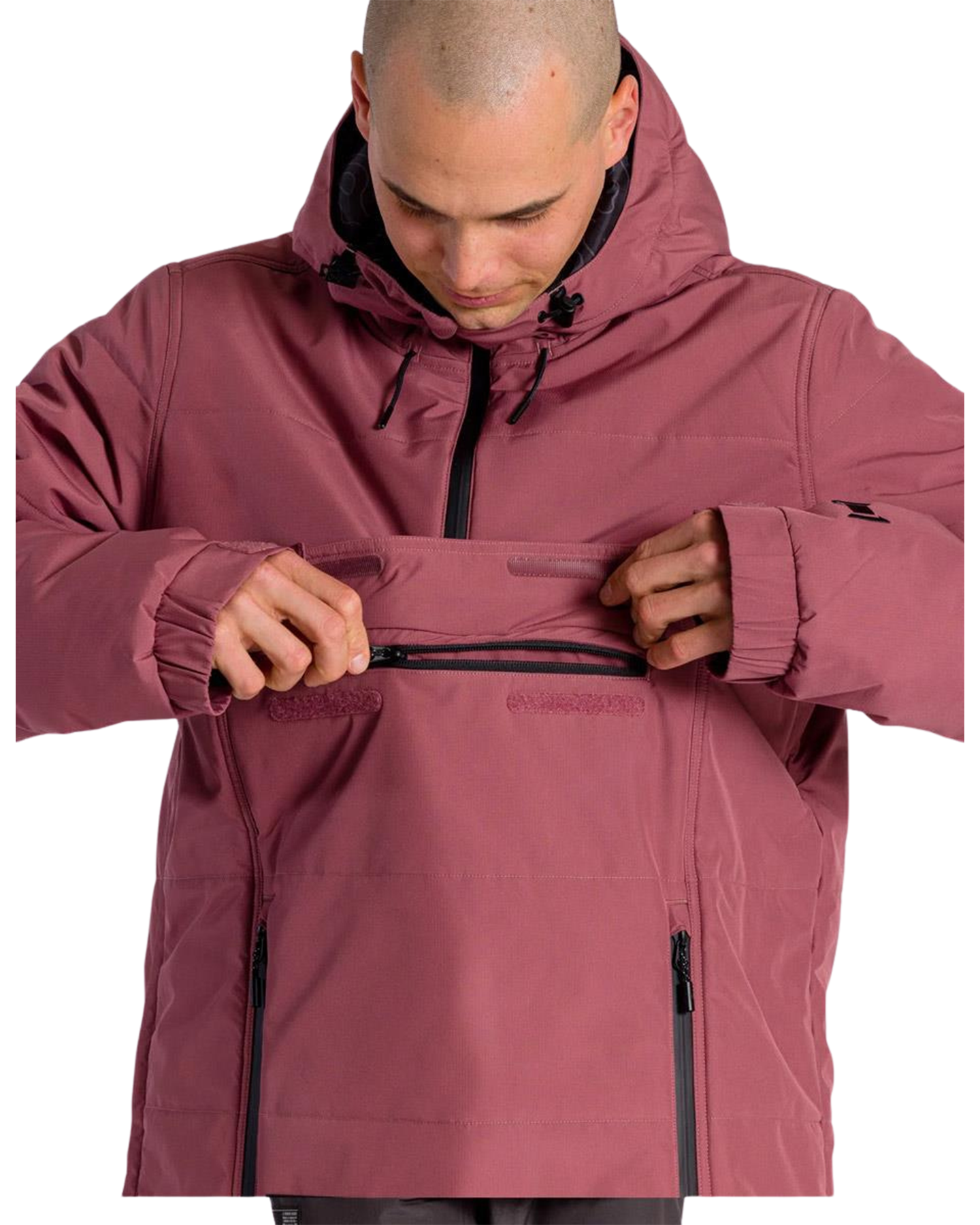 L1 Aftershock Snow Jacket - Burnt Rose Men's Snow Jackets - Trojan Wake Ski Snow