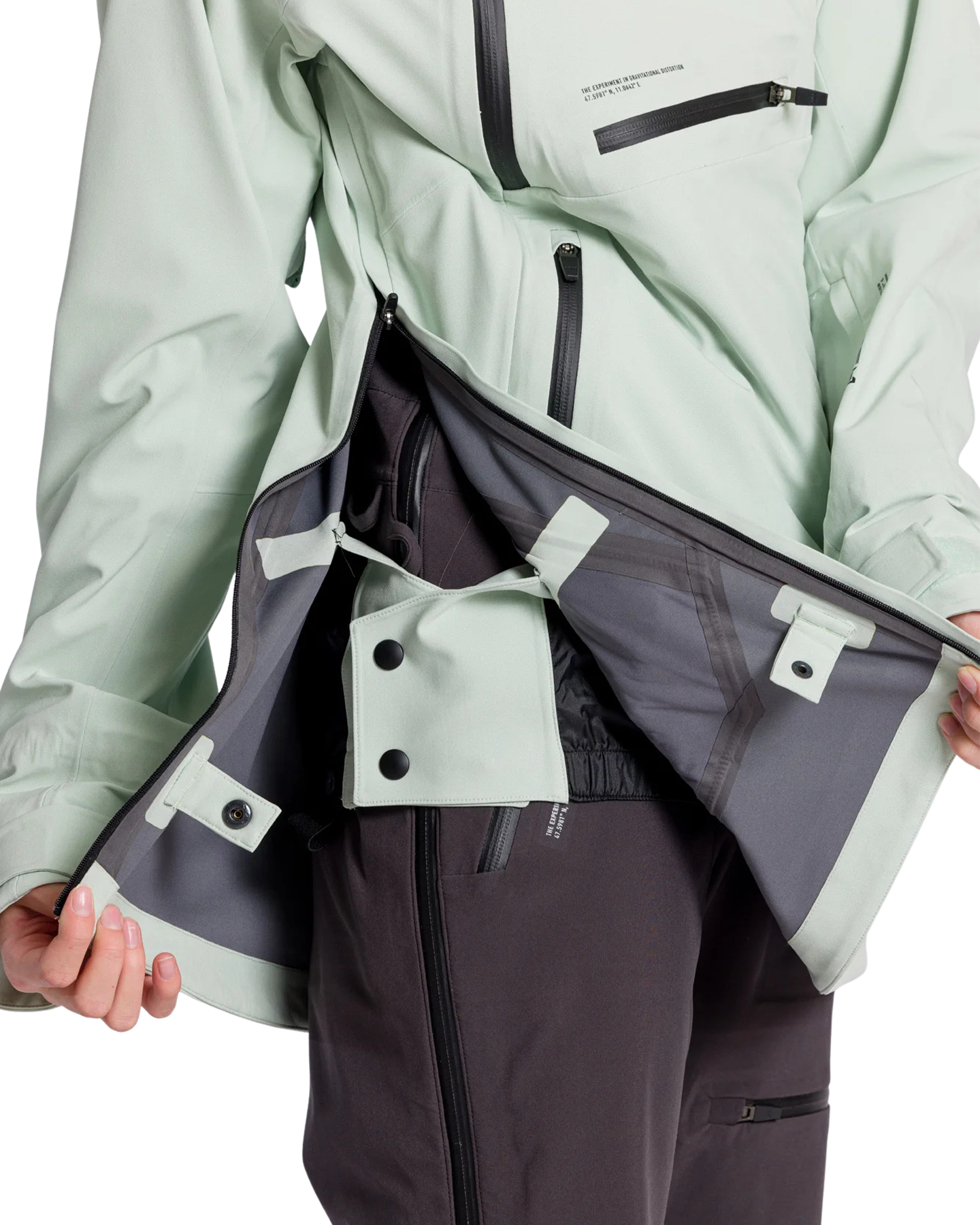 L1 Atlas Jacket - Spray - 2023 Unisex Snow Jackets - Trojan Wake Ski Snow