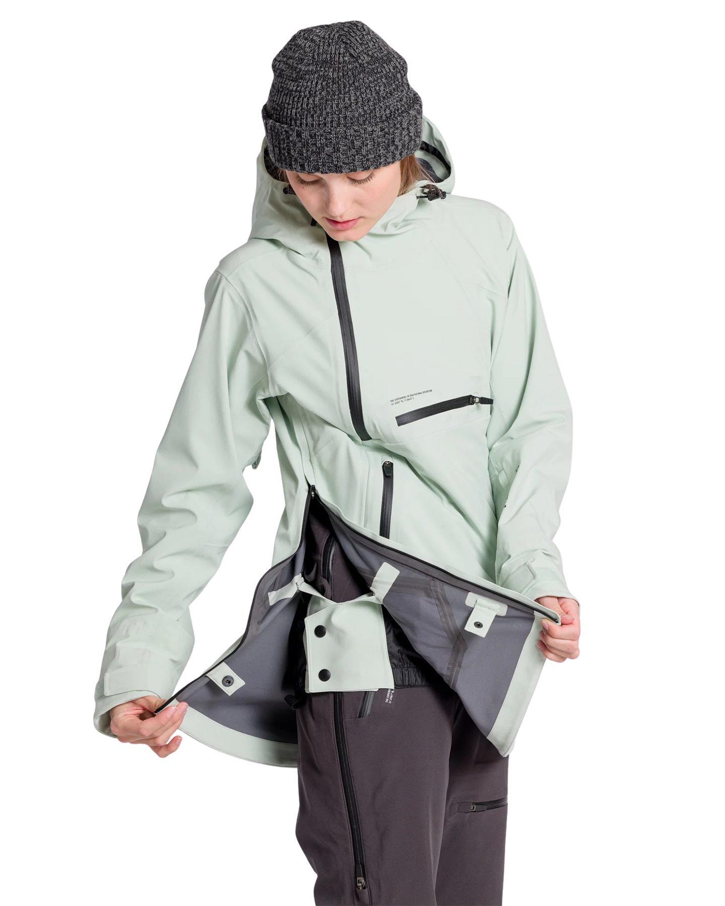 L1 Atlas Jacket - Spray - 2023 Unisex Snow Jackets - Trojan Wake Ski Snow