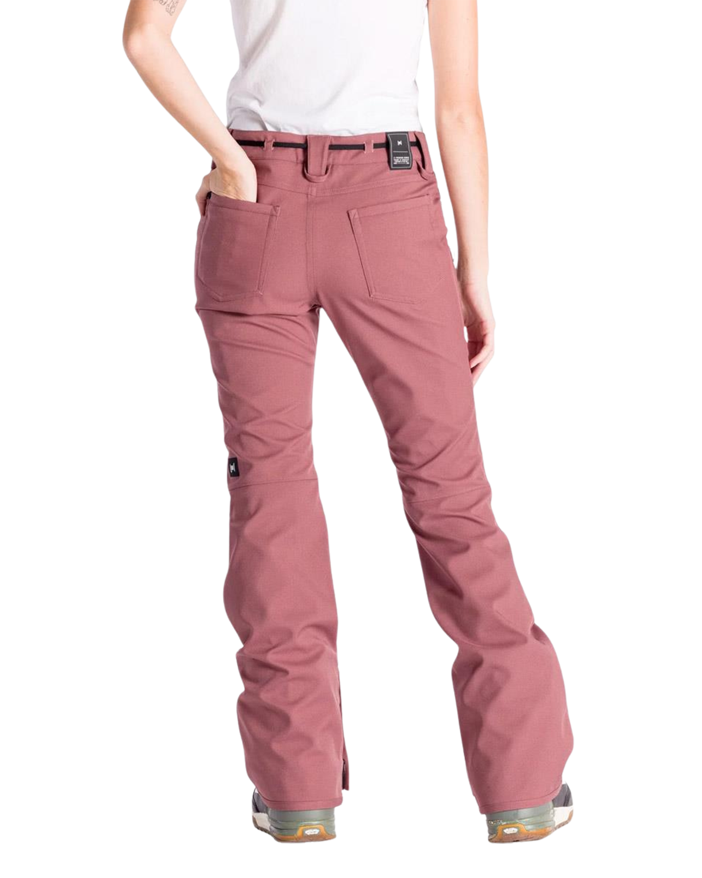 L1 Women's Heartbreaker Twill Snow Pants - Burnt Rose Women's Snow Pants - Trojan Wake Ski Snow