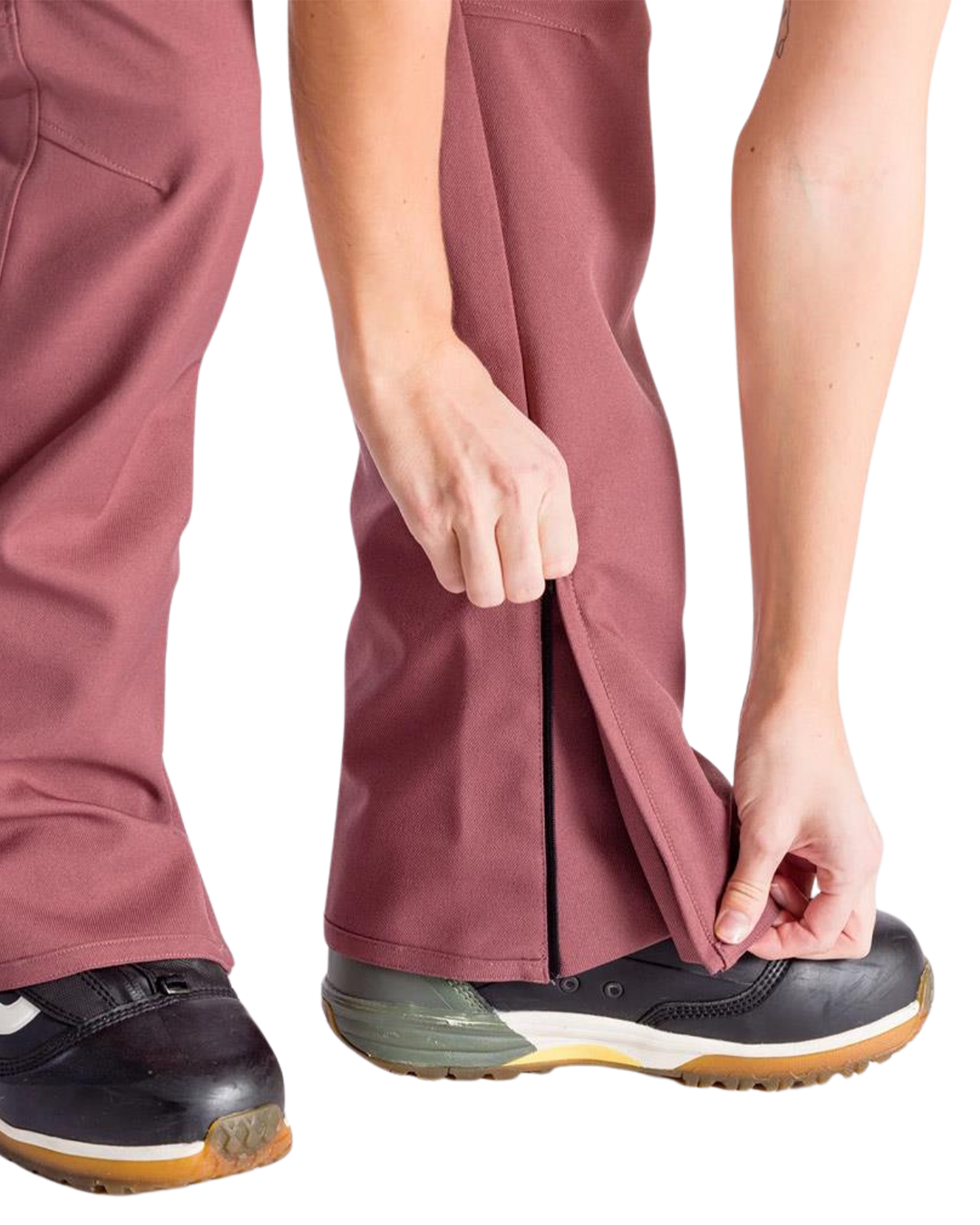 L1 Women's Heartbreaker Twill Snow Pants - Burnt Rose Women's Snow Pants - Trojan Wake Ski Snow