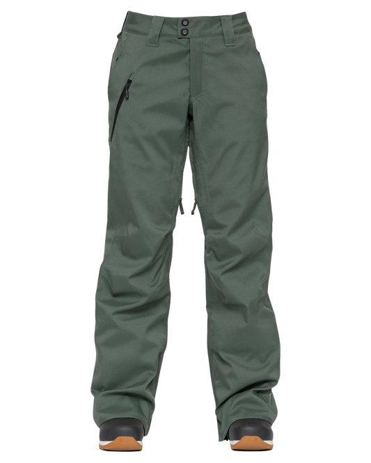 L1 Women's Quin Pant - Thyme - 2024 Women's Snow Pants - Trojan Wake Ski Snow
