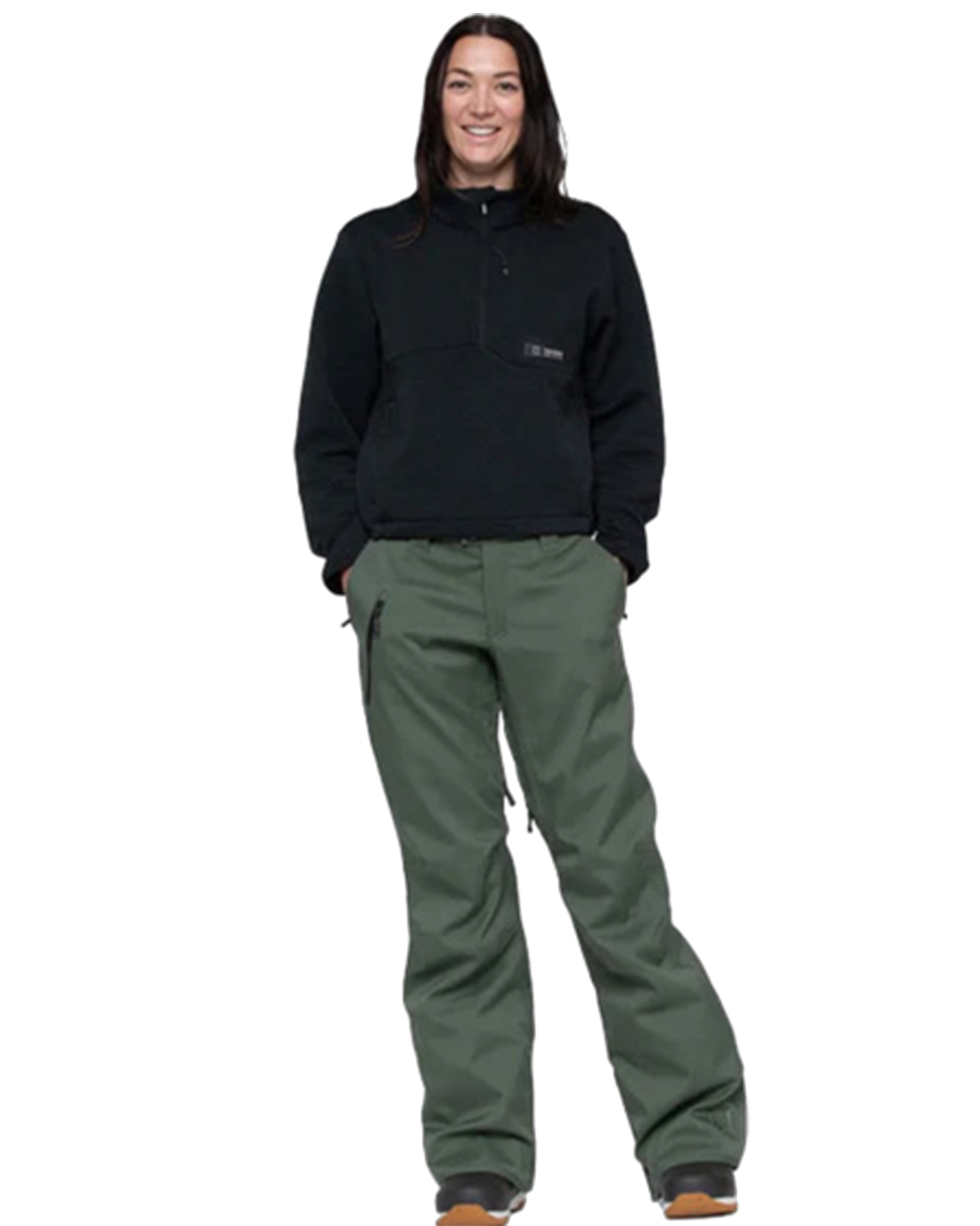 L1 Women's Quin Pant - Thyme - 2024 Snow Pants - Trojan Wake Ski Snow