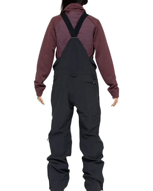 L1 Women's Sao Bib - Black Women's Snow Bibs - Trojan Wake Ski Snow