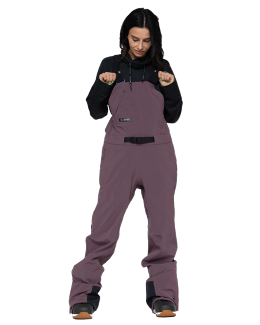 L1 Women's Sao Bib - Huckleberry - 2024 Snow Bibs - Trojan Wake Ski Snow