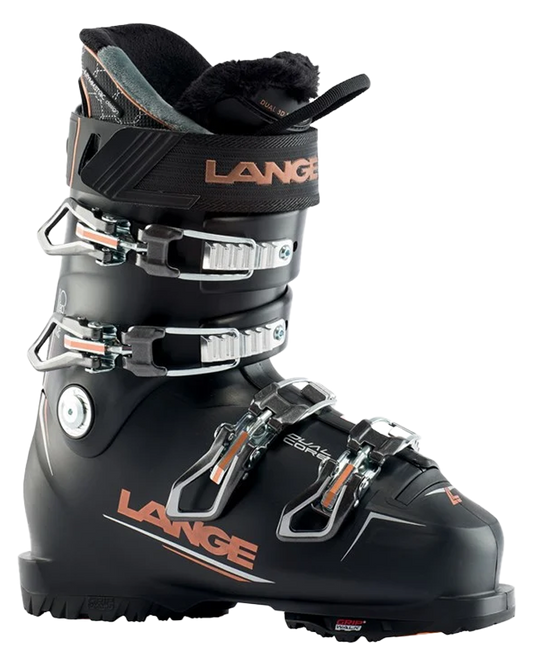 Lange RX 80 Grip Walk Womens All Mountain Ski Boots  - Black - 2023 Snow Ski Boots - Trojan Wake Ski Snow