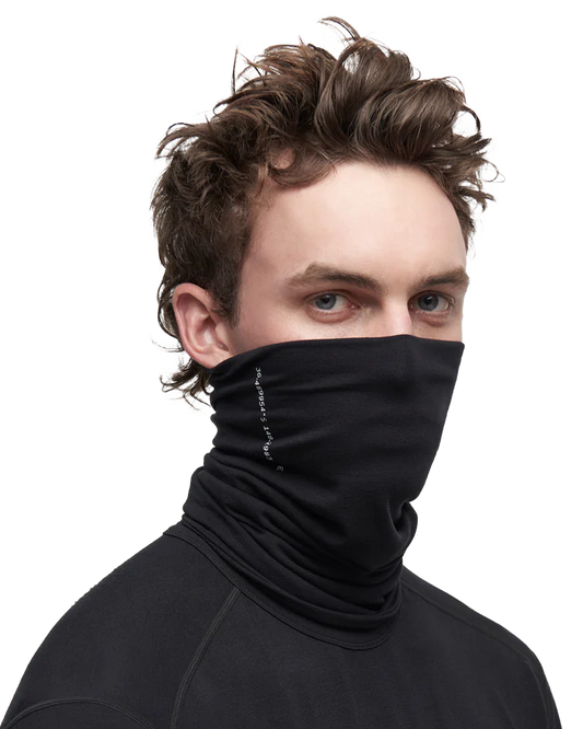Le Bent Core Lightweight Neck Gaiter - Black Neck Warmers & Face Masks - SnowSkiersWarehouse