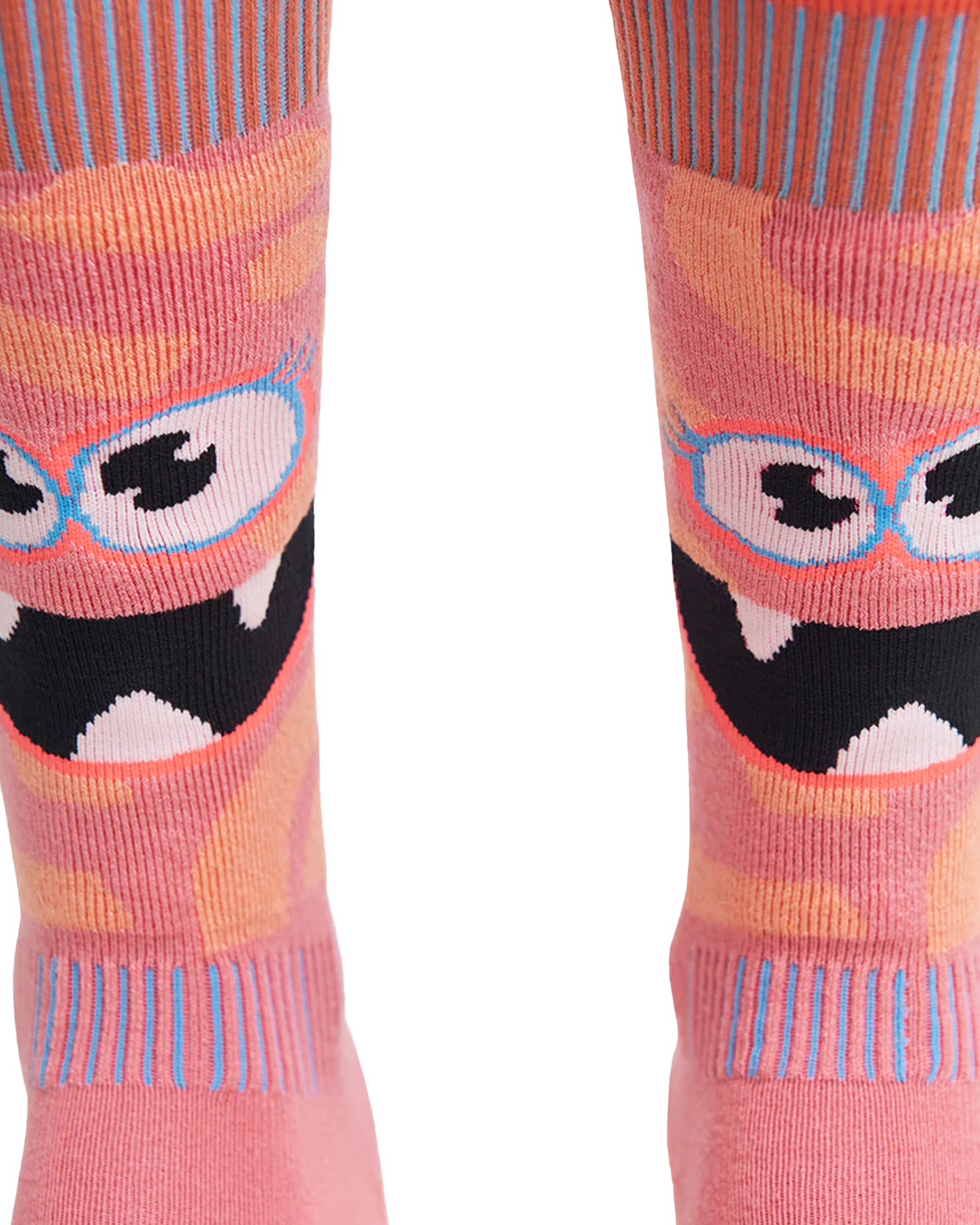 Le Bent Kids' Monster Party Light Cushion Snow Sock Socks - Trojan Wake Ski Snow