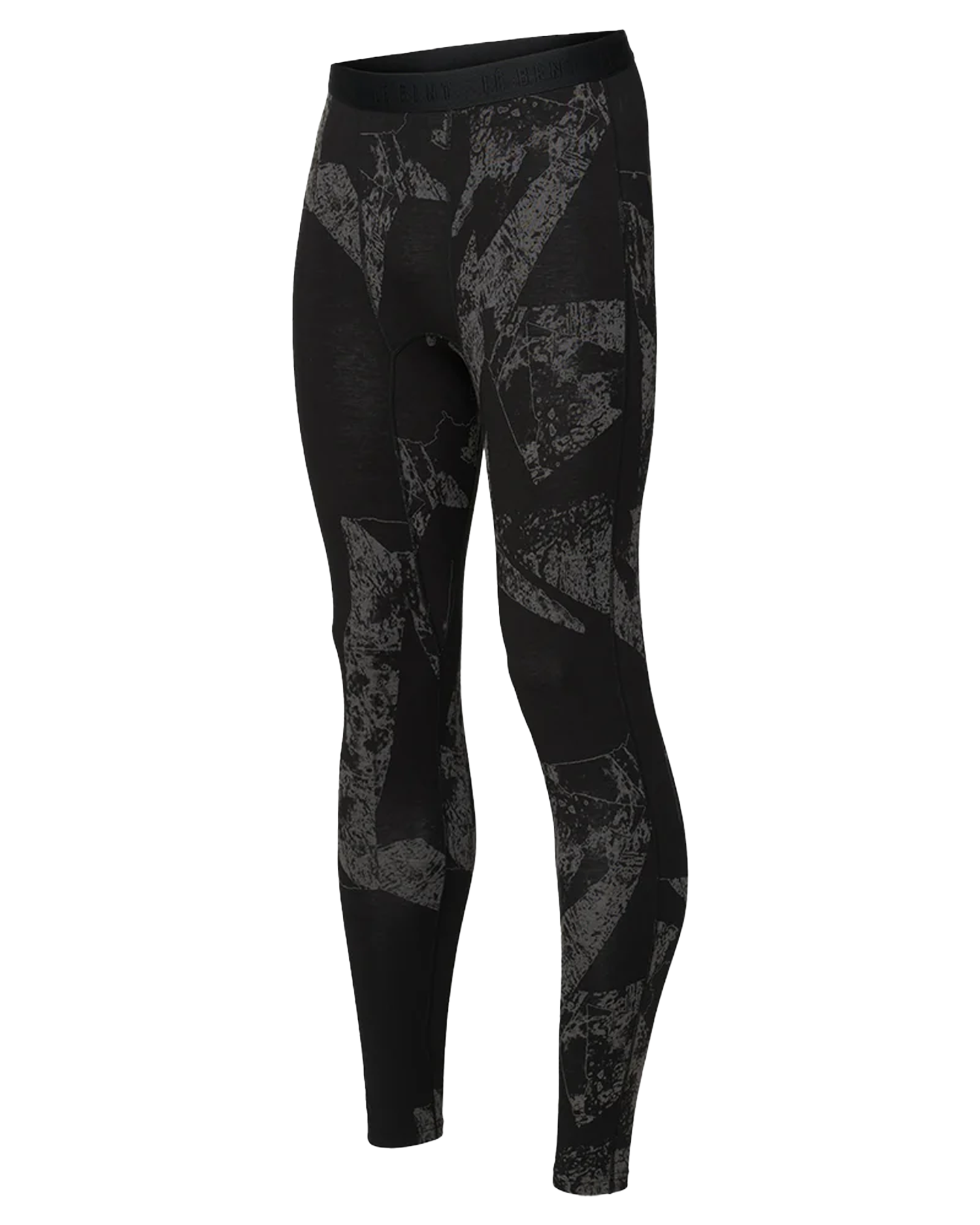 Le Bent Men's Fractal Lightweight Bottom - Black Thermals - Trojan Wake Ski Snow