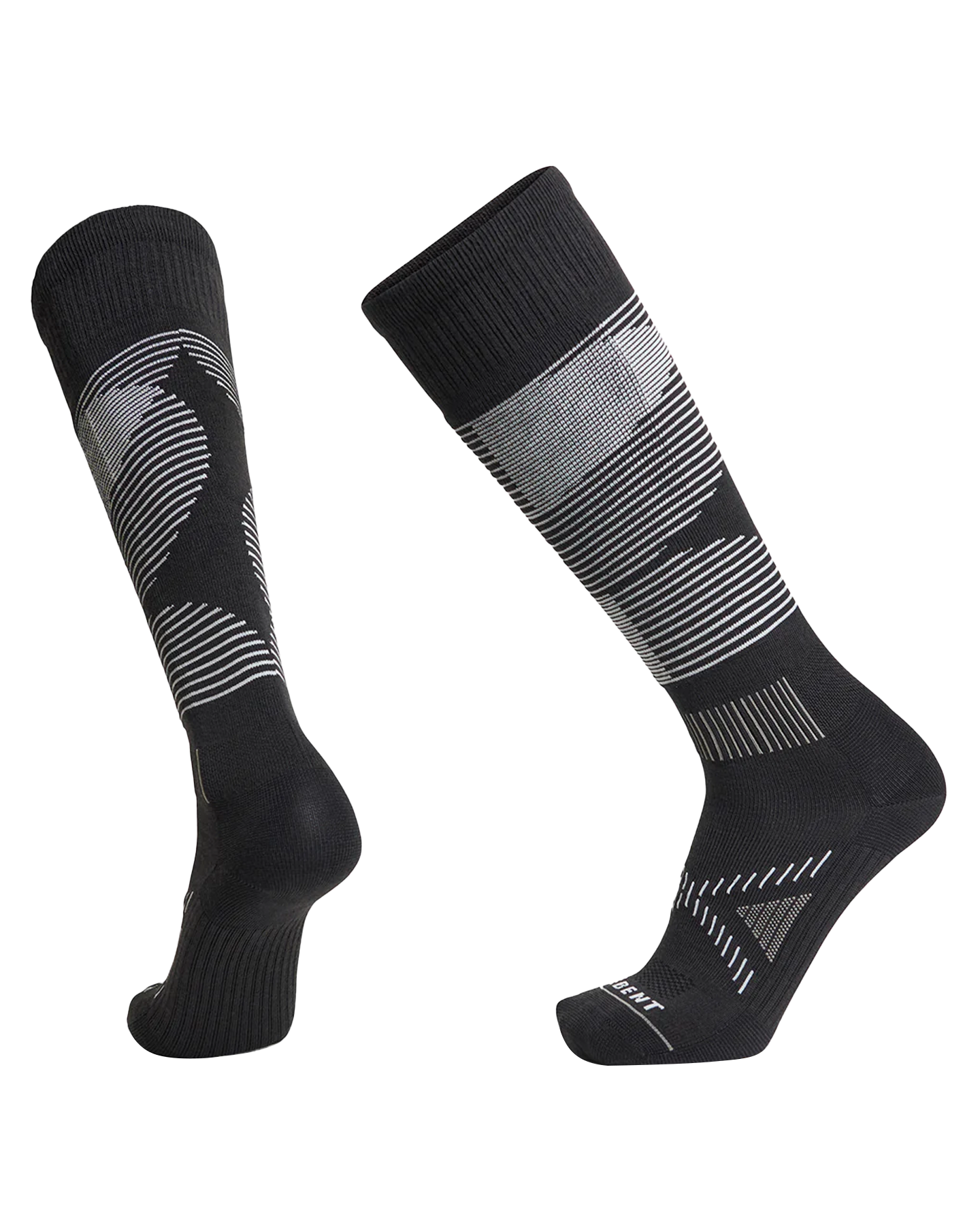 Le Bent Shred Targeted Cushion Snow Sock Socks - Trojan Wake Ski Snow