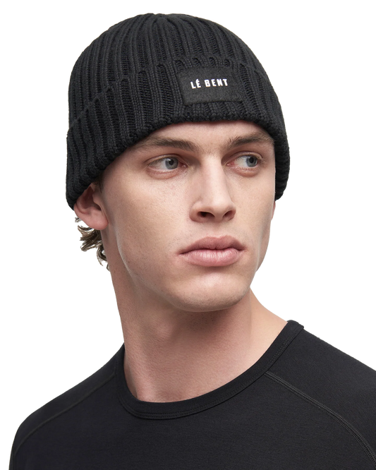 Le Bent The Buddy Beanie - Black Beanies - Trojan Wake Ski Snow