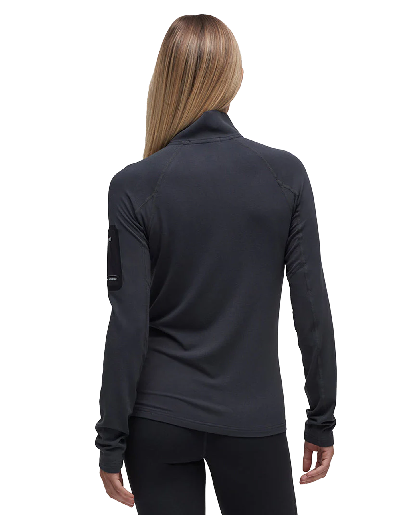 Le Bent Women's Core Midweight 1/4 Zip - Dark Cloud Thermals - Trojan Wake Ski Snow