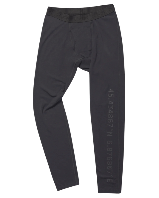 Le Bent Women's Core Midweight 3/4 Bottom - Dark Cloud Women's Thermal Bottoms - Trojan Wake Ski Snow