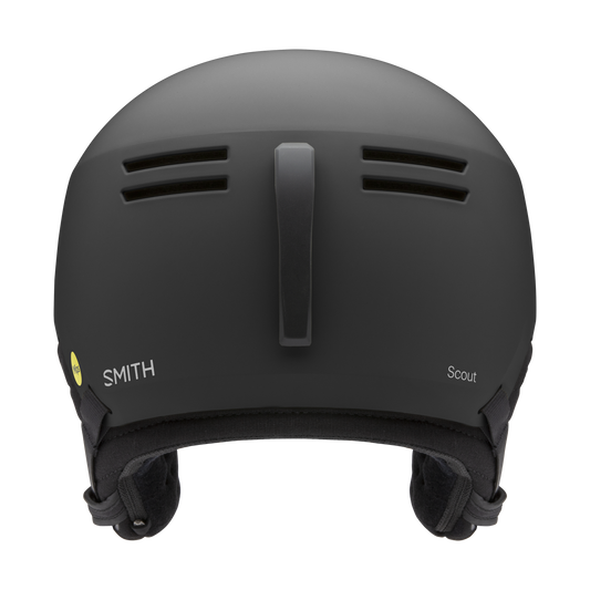 Smith Scout MIPS - Matte Black Men's Snow Helmets - Trojan Wake Ski Snow