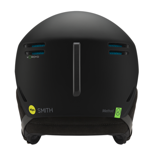 Smith Method MIPS - Matte Black Men's Snow Helmets - Trojan Wake Ski Snow