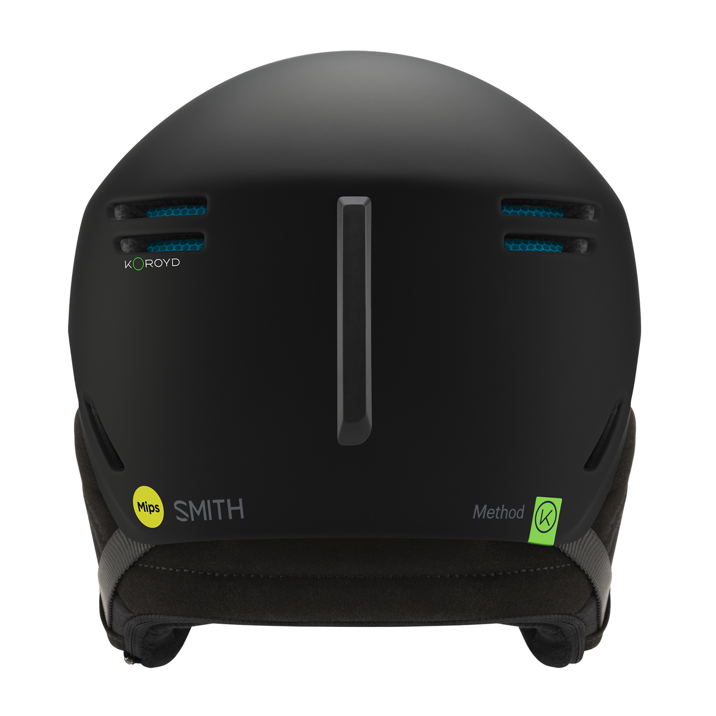 Smith Method MIPS - Matte Black Men's Snow Helmets - Trojan Wake Ski Snow