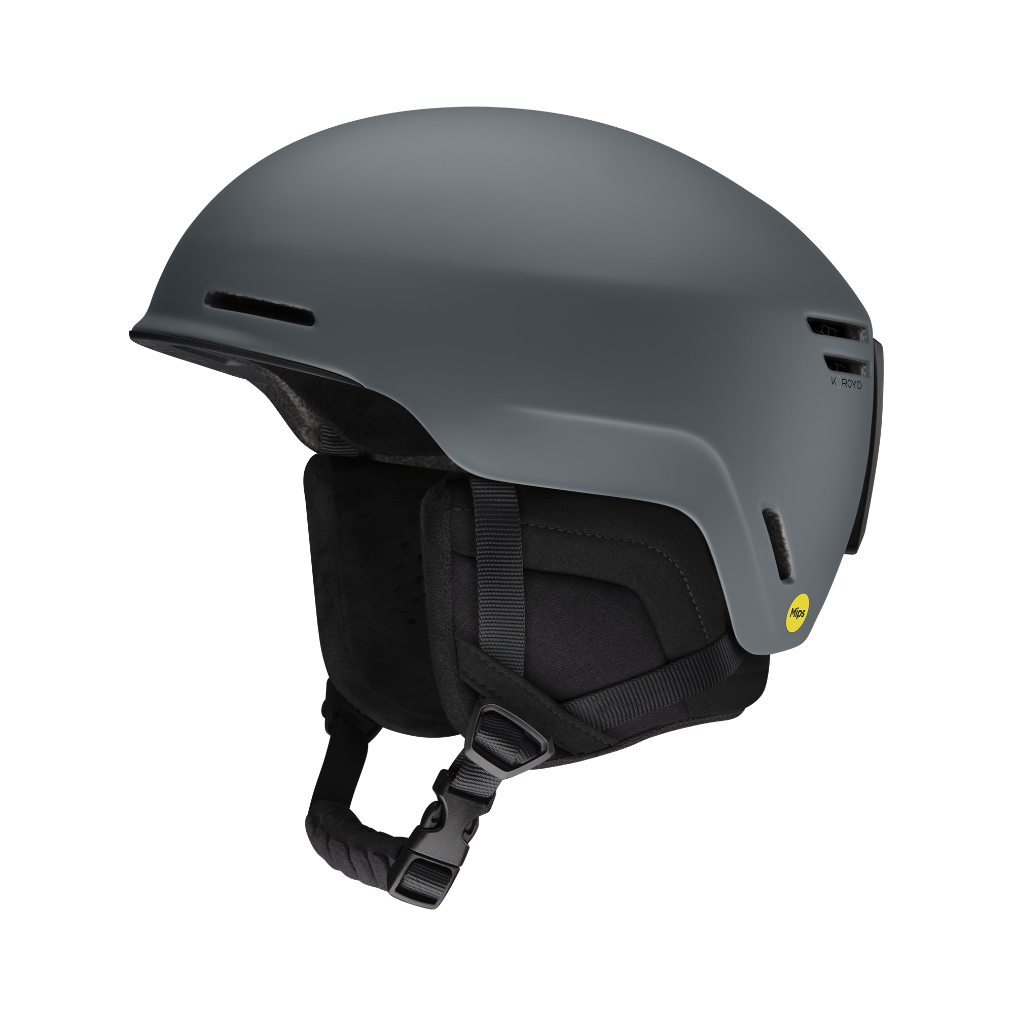 Smith Method MIPS - Matte Slate Men's Snow Helmets - Trojan Wake Ski Snow