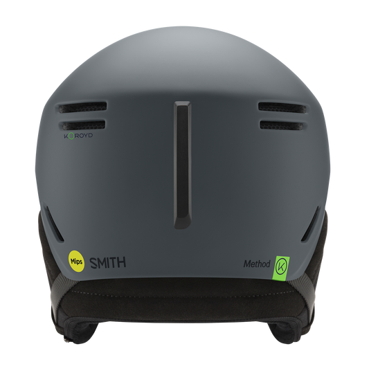Smith Method MIPS - Matte Slate Men's Snow Helmets - Trojan Wake Ski Snow