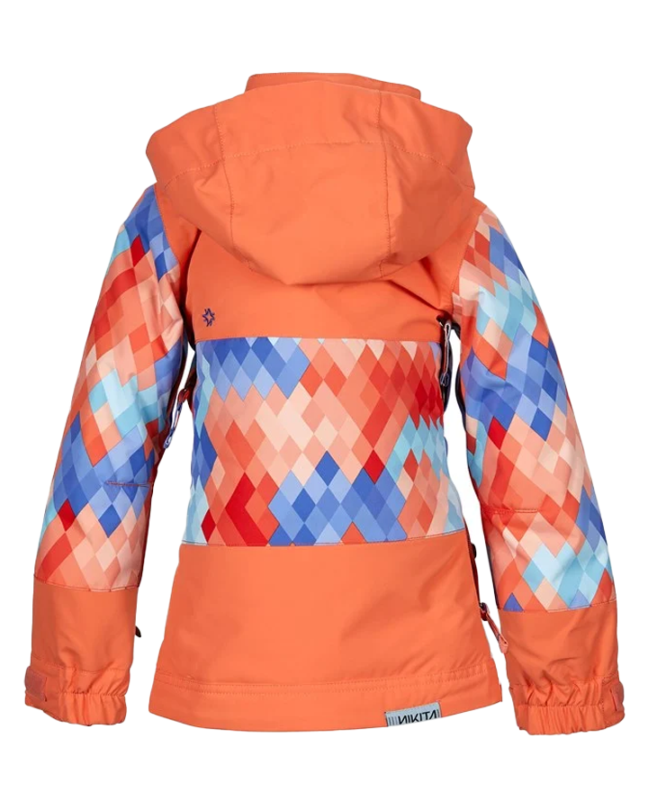 Nikita Girls Magnolia Jacket - Dimension/Coral Snow Jackets - Trojan Wake Ski Snow