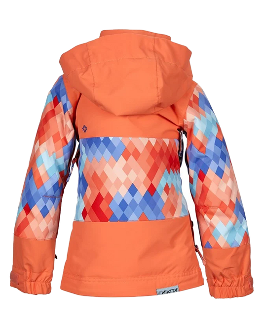 Nikita Girls Magnolia Jacket - Dimension/Coral Snow Jackets - Trojan Wake Ski Snow