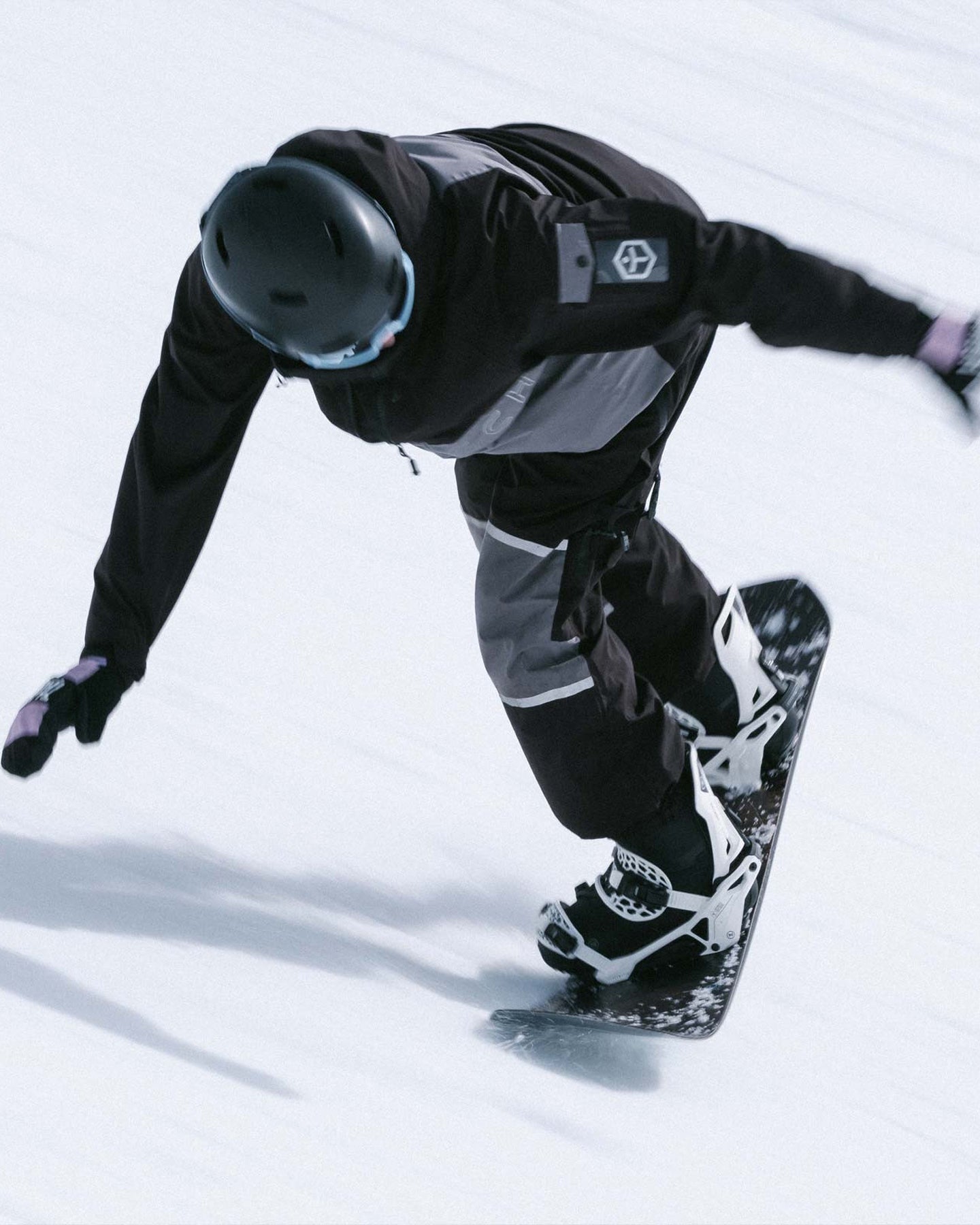 Nidecker Supermatic Snowboard Binding - White - 2024 Men's Snowboard Bindings - SnowSkiersWarehouse