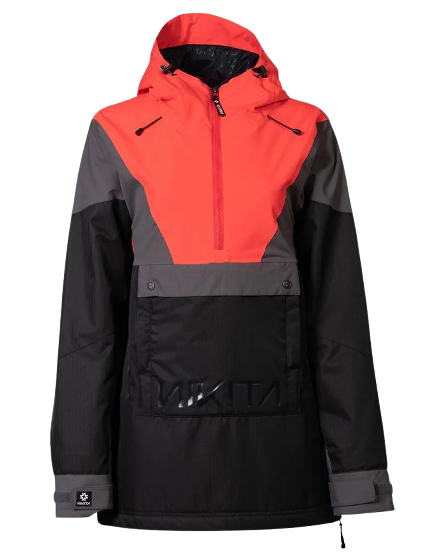 Nikita Women's Eco Anorak - Black Women's Snow Jackets - Trojan Wake Ski Snow