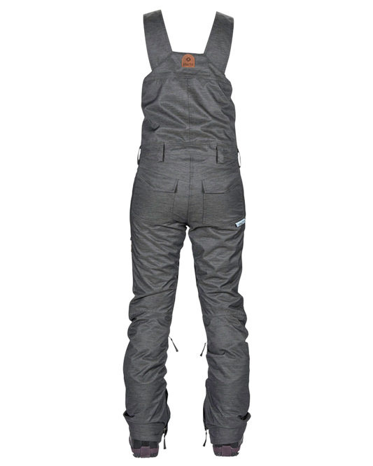 Nikita Women's Evergreen Denim Bib - Black Women's Snow Bibs - Trojan Wake Ski Snow