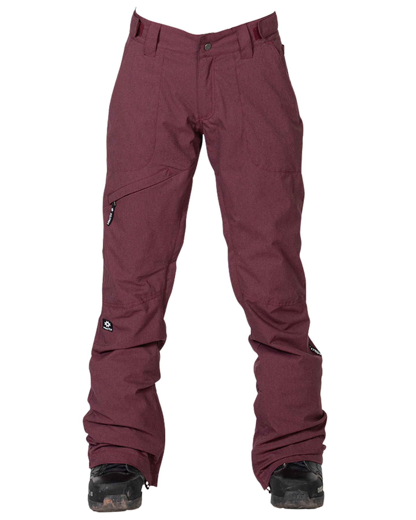 Nikita Women's White Pine Textured Pant - Brandy - 2021 Snow Pants - Trojan Wake Ski Snow