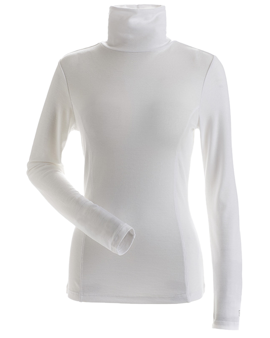 Nils Women's Danni Rib Turtleneck Top Women's Thermal Tops - Trojan Wake Ski Snow