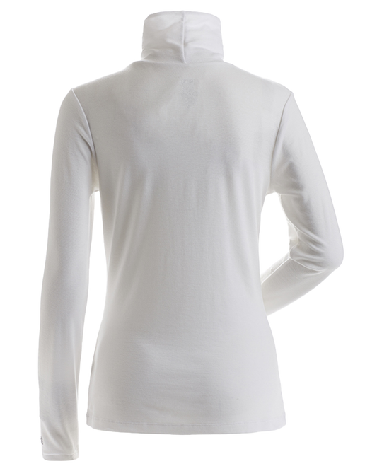 Nils Women's Danni Rib Turtleneck Top Women's Thermal Tops - Trojan Wake Ski Snow