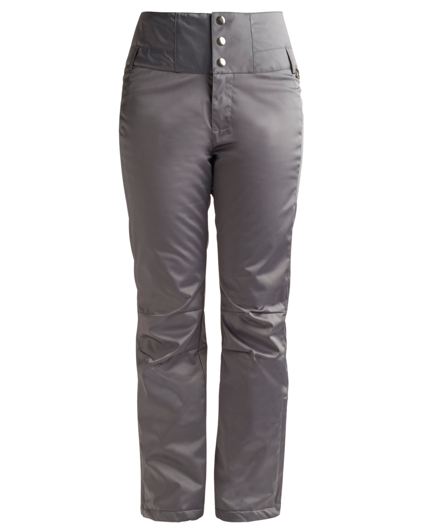 Nils Women's Palisades Metallic High Waisted Snow Pants - Graphite