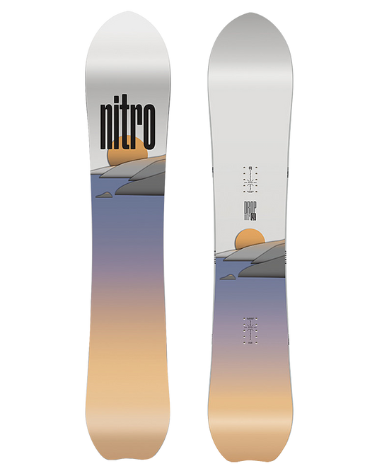 Nitro Drop Snowboard - 2025 Women's Snowboards - SnowSkiersWarehouse